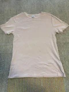 PETIT BATEAU 半袖 Tシャツ ポワンココット　ピンク Mサイズのサムネイル