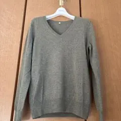 無印カシミヤ100％ニット