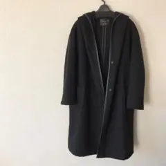 NANO UNIVERSE ナノユニバース フードロングコート オーバー