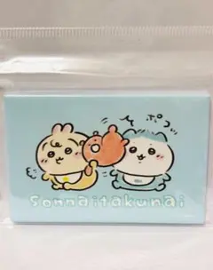 ちいかわベビー スクエアマグネット うさぎ ハチワレ