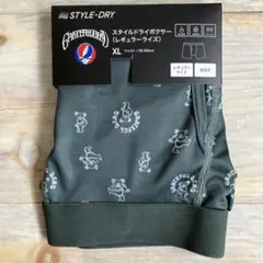 グレイトフル・デッド　前開きボクサーパンツ　グリーン　XLサイズ