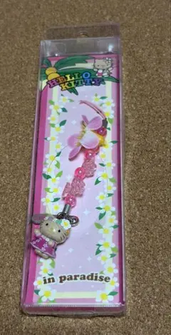 (訳あり)ハローキティ ストラップ ハワイ フラダンス 海外