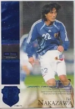 ⭐️サッカー日本代表カード⭐️ 【中澤佑二】 04 Jカード日本代表SE 金パラレル 中澤佑二 - メルカリ