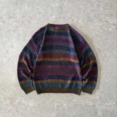 80s USA製 ラルフローレン クルーネックニット セーター チャップス