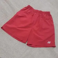 YONEX ヨネックス ベリークール ハーフパンツ レディース レッド L