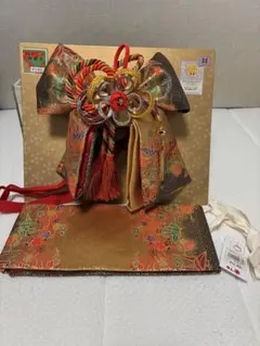 【7歳用】七五三 お祝い用 結び帯 前帯 セット 大寸 作り帯 女の子