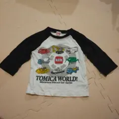 TOMICA WORLD! ミニカー Tシャツ 90cm