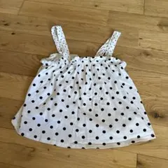 ZARA 128センチ　水玉　キャミソール