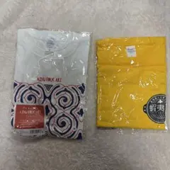 北海道限定　お土産Tシャツ　Mサイズ ホワイト/Lサイズイエロー