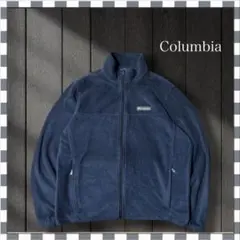 ま*る様 3026/コロンビア ワンポイント刺繍ロゴ フリースジャケット L