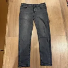 ダークグレー スキニーデニム 4ポケット　　UNIQLO