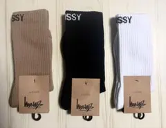 ラスト1セット stussy ステューシー ソックス 靴下 メンズ