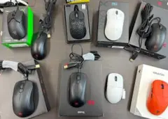A*K様 動作確認済み ゲーミングマウス 詰め合わせ BenQ他 ID:5N31のサムネイル