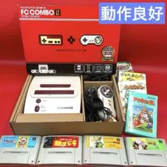 【動作良好】FC COMBO II エフシーコンボ2 本体 互換機 ソフト付属