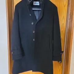 renoma HOMME　チェスターコート 黒