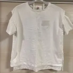 ピンクラテ ホワイト Tシャツ Sサイズ 160のサムネイル
