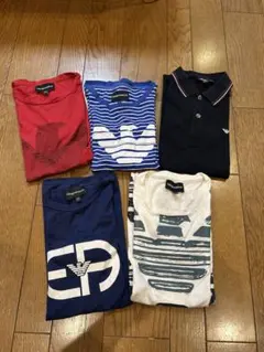 アルマーニ　子供服　半袖Tシャツ　5枚セット(1枚はオマケ)のサムネイル