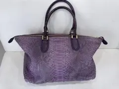 超美品 オールドモラビト ヴィンテージ シャイニングクロコ チェーン 