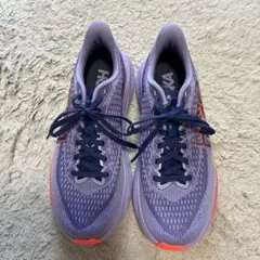 HOKA W BONDI 9スニーカーパープル24㎝女性用