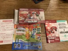 GBA ポケットモンスター ルビー 箱 説明書 チラシ付き ソフトなし