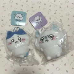 ちいかわ PUN。マスコット ハチワレ・モモンガ