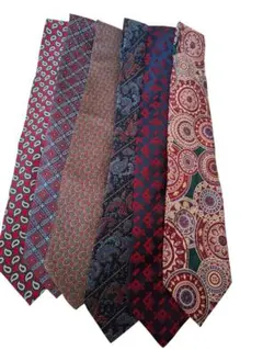 ネクタイ 6本セット 多色デザイン 総柄　レトロ　まとめうり