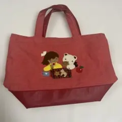 洋*子様 希少familiar ファミリア トートバッグ レッド 洋*子様 希少familiar ファミリア トートバッグ レッド - メルカリ