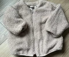 ベージュ フリースジャケット 90センチ
