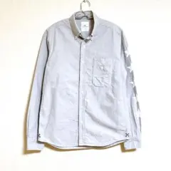 美品 uniform experiment 星柄 オックスフォードシャツ 1