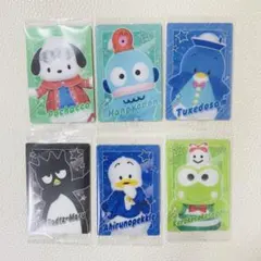 サンリオ ウエハース カード ライブキャラクター はぴだんぶい 6枚
