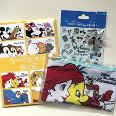 アリエル シークレットポーチ&ピンバッジセット