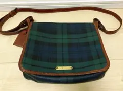 Polo Ralph Lauren ショルダーバッグ レザー×チェック