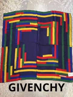 GIVENCHY 大判スカーフ　シルク100%
