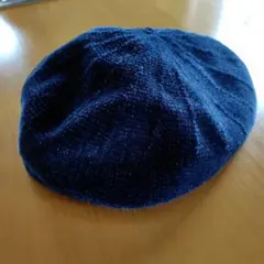 ネイビー ベレー帽 サイズ57.5cm
