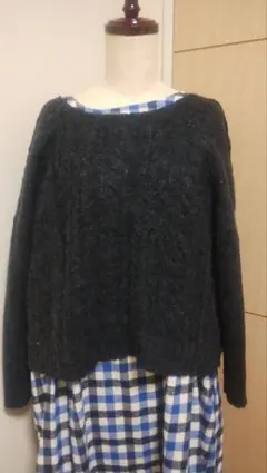 すくみ様専用　サマンサモスモス3way前後前ニットカーディガン