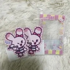 NiziU オンラインくじ フォトスリーブ ステッカー ミイヒ ぴょんぴょん