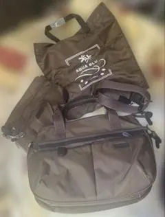 ☆新品未使用☆ ikka シャンブレー3WAYバッグ グレー メンズ リュク 