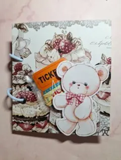✳ハンドメイド✳素材お裾分けリングファイル・2382✳