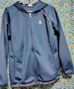 le coq sportif ネイビー パーカー フード付き