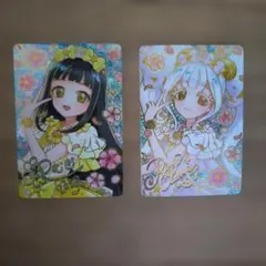 ひみつのアイプリ　映画　入場者プレゼント　カード　つむぎ　リング