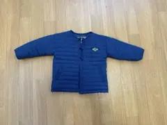 ネイビー 紺色　キルティングジャケット 90cm