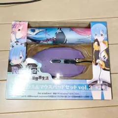 リゼロ　光るマウス&マウスパッドセット