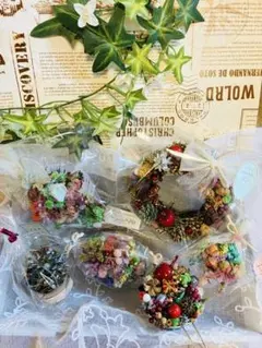 クリスマスリース他6点セット