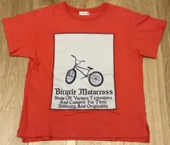 branshes 自転車Tシャツ 赤【130】
