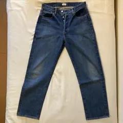 CIOTA 本藍スビンコットン ストレートデニム 34 NAVY - メルカリ