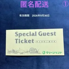 三井　グリーンランド　株主優待券 入場券2枚・ご飲食優待券2枚のサムネイル