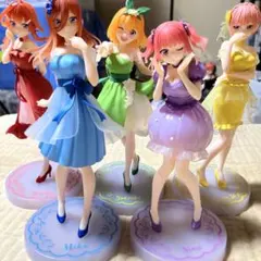五等分の花嫁　パステルドレス　フィギュア5種　Trio-Tri-iT