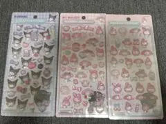 新品 正規品 ボンボンドロップシール マイメロ クロミ セット 第1弾 第2弾