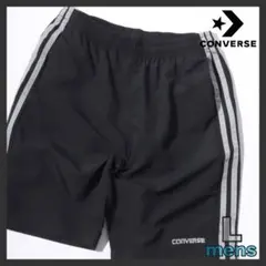 コンバース メンズ 水陸両用 撥水 ハーフパンツ ブラック Lサイズ