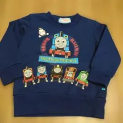 トーマス トレーナー紺 サイズ95　トーマス＆フレンズ　パーシー　ハロルド　ヒロ